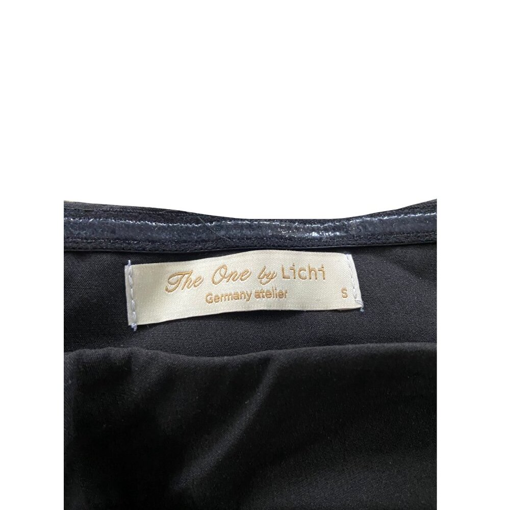 The One By Lichi Off-Shoulder Mini Dress Black Size S - Picture 3 of 15